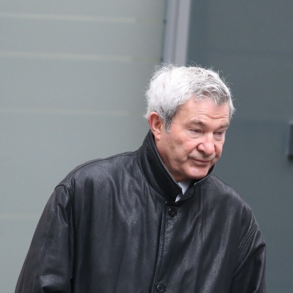 Martin Lamotte - Obsèques de Michel Galabru en l'église Saint-Roch à Paris le 12 janvier 2016.