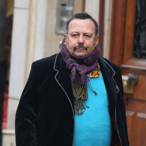 Henry-Jean Servat - Obsèques de Michel Galabru en l'église Saint-Roch à Paris le 12 janvier 2016.