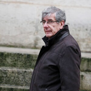 Bernard Menez - Obsèques de Michel Galabru en l'église Saint-Roch à Paris le 12 janvier 2016.