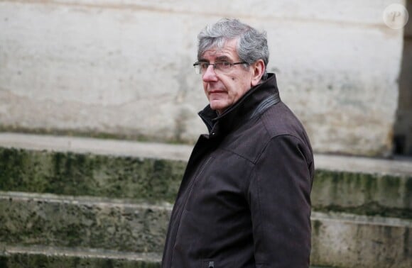 Bernard Menez - Obsèques de Michel Galabru en l'église Saint-Roch à Paris le 12 janvier 2016.