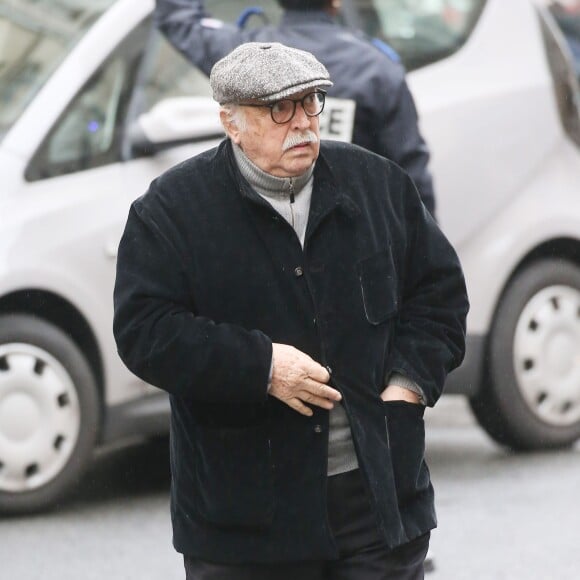 Jean Becker - Obsèques de Michel Galabru en l'église Saint-Roch à Paris le 12 janvier 2016.