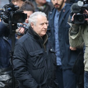 Daniel Prévost - Obsèques de Michel Galabru en l'église Saint-Roch à Paris le 12 janvier 2016.