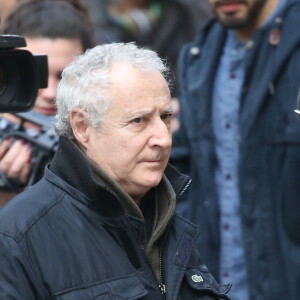 Daniel Prévost - Obsèques de Michel Galabru en l'église Saint-Roch à Paris le 12 janvier 2016.