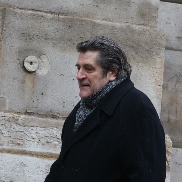 Jacques Frantz - Obsèques de Michel Galabru en l'église Saint-Roch à Paris le 12 janvier 2016.