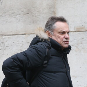 Obsèques de Michel Galabru en l'église Saint-Roch à Paris le 12 janvier 2016.