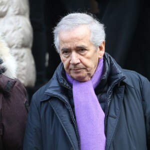 Alain Doutey - Sorties - Obsèques de Michel Galabru en l'église Saint-Roch à Paris le 12 janvier 2016.