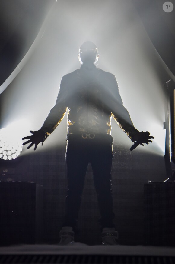 Maître Gims en concert à l'AccorHotels Arena (Bercy) à Paris le 14 décembre 2015 © Lionel Urman  / Bestimage