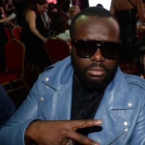 Exclusif - Maître Gims, de son vrai nom Gandhi Djuna - 3ème gala de l'association "Les rois du monde" à la salle Wagram au profit des enfants défavorisés, orphelins et hospitalisés à Paris le 9 mars 2015.