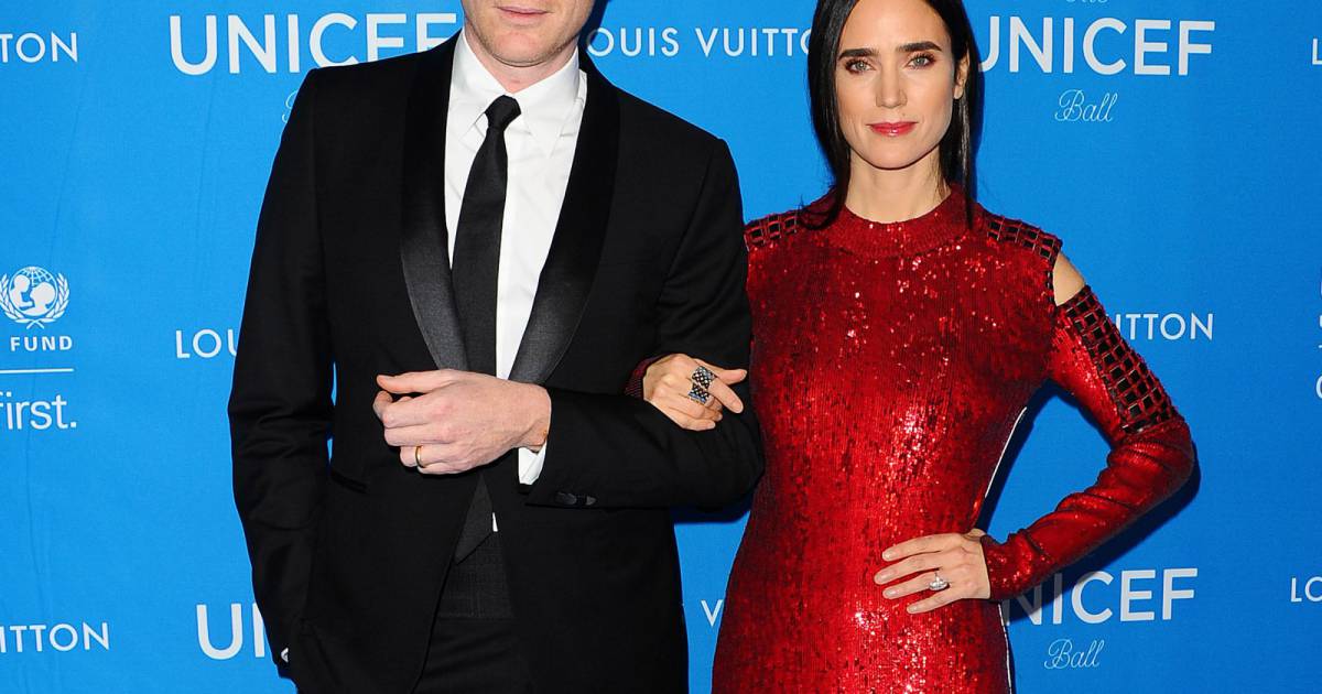 Jennifer Connelly et son mari Paul Bettany au bal de l