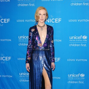 Nicole Kidman au bal de l'UNICEF en l'honneur de David Beckham à Los Angeles, le 12 janvier 2016.