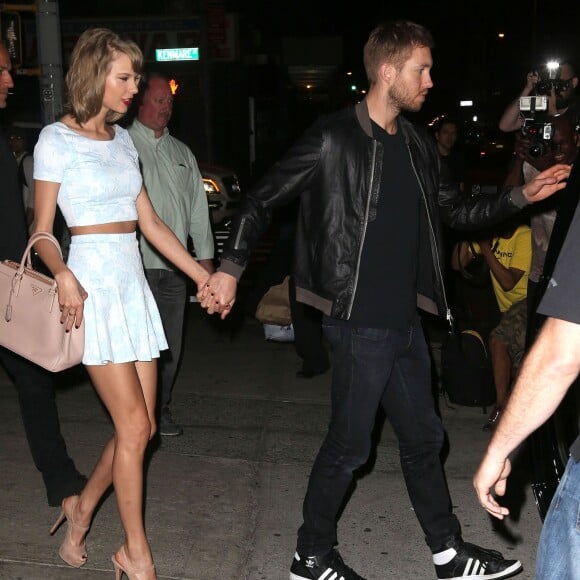 Taylor Swift et son petit ami Calvin Harris ont fait la fête ensemble à New York, le 26 mai 2015