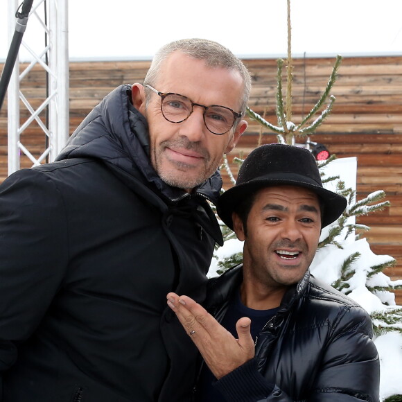 Lambert Wilson, Jamel Debbouze - 19e Festival International du film de Comédie de l'Alpe d'Huez le 14 Janvier 2016.