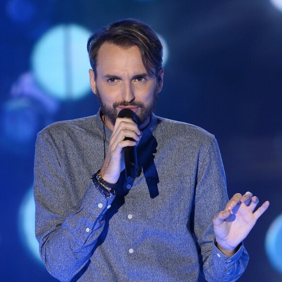 Christophe Willem - Enregistrement de l'émission "Vivement Dimanche" à Paris le 29 Septembre 2015 et qui sera diffusée le 04 Octobre 2015.