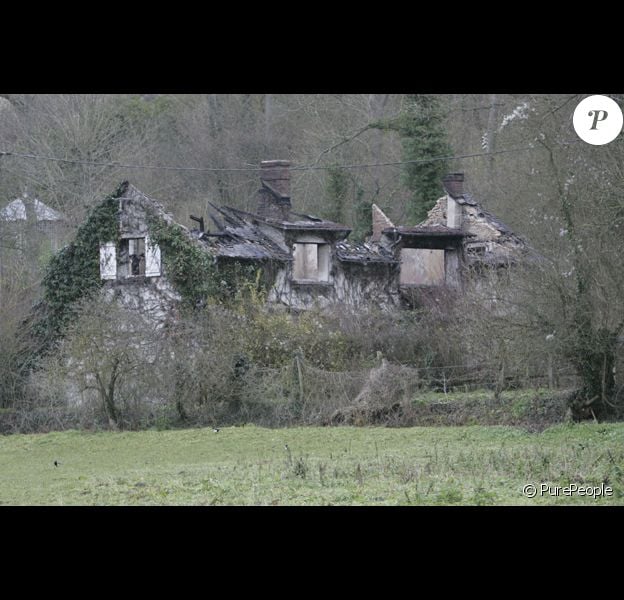 La maison de Patrick Dupond en cendres.