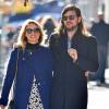 Exclusif - Dianna Agron et son petit-ami Winston Marshall se promènent en amoureux à New York, le 22 novembre 2015. © CPA/Bestimage