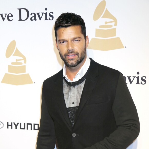 Ricky Martin - Soirée Clive Davis Pré-Grammy à Los Angeles le 7 février 2015