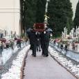 Semi-exclusif - Les obsèques de la princesse Ashraf Pahlavi, soeur jumelle du dernier Shah d'Iran (Mohammad Reza), ont eu lieu au cimetière de Monaco le 14 janvier 2016.