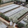 Semi-exclusif - Les obsèques de la princesse Ashraf Pahlavi, soeur jumelle du dernier Shah d'Iran (Mohammad Reza), se sont déroulées au cimetière de Monaco le 14 janvier 2016.