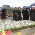 Semi-exclusif - Les obsèques de la princesse Ashraf Pahlavi, soeur jumelle du dernier Shah d'Iran (Mohammad Reza), se sont déroulées au cimetière de Monaco le 14 janvier 2016.