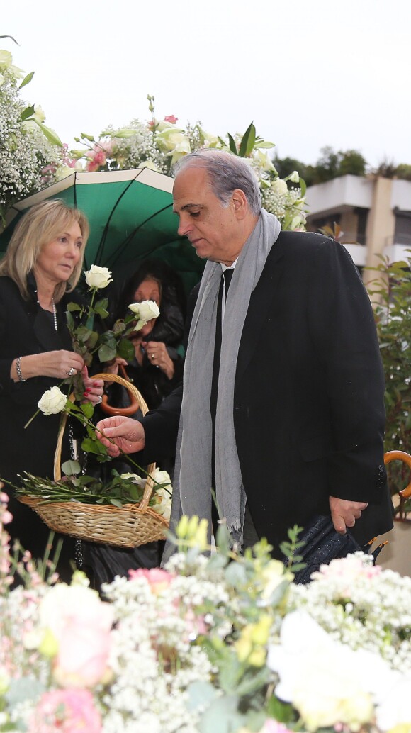Semi-exclusif - Obsèques de la princesse Ashraf Pahlavi, soeur du dernier Chah d'Iran au cimetière de Monaco le 14 janvier 2016
