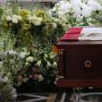 Semi-exclusif - Les obsèques de la princesse Ashraf Pahlavi, soeur jumelle du dernier Shah d'Iran (Mohammad Reza), se sont déroulées au cimetière de Monaco le 14 janvier 2016.