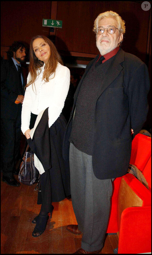 Ornella Muti et Ettore Scola à Rome en 2005.