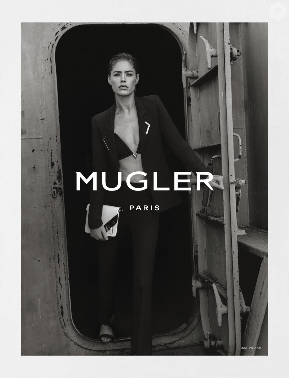 Doutzen Kroes est la nouvelle égérie de Thierry Mugler et pose pour la collection printemps/été 2016