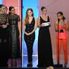 Les actrices Abbey Lee, Courtney Eaton, Rosie Huntington-Whiteley, Riley Keough et Zoë Kravitz aux 21e Critic's Choice Awards. Santa Monica, le 17 janvier 2016.