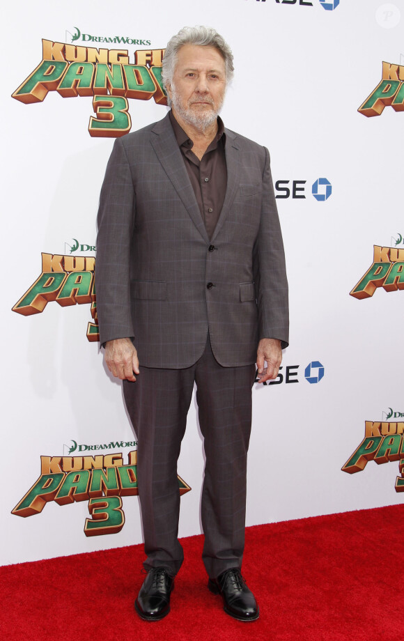 Dustin Hoffman - Célébrités lors la première de Kung Fu Panda 3 au théâtre "TCL Chinese" de Hollywood le 16 janvier 2016.