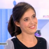 Carole Tolila annonce être enceinte dans Les Maternelles. Sur France 5, le 8 septembre 2015.