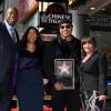 Earvin "Magic" Johnson et Earlitha Kelly sont venus asssiter à la cérémonie qui récompense la carrière de LL Cool J qui a reçu son étoile sur le Hollywood Walk of Fame à Los Angeles, le 21 janvier 2016