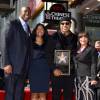 Earvin "Magic" Johnson et Earlitha Kelly sont venus asssiter à la cérémonie qui récompense la carrière de LL Cool J qui a reçu son étoile sur le Hollywood Walk of Fame à Los Angeles, le 21 janvier 2016