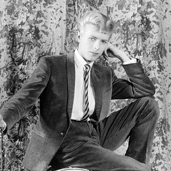 David Bowie avec son premier groupe The Kon-Rads à la fin des années 60 à Londres.