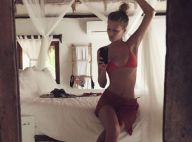 Toni Garrn : Top model relax en bikini, elle profite de la plage