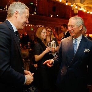 Le prince Charles inaugurant le Wilton's Music Hall à Londres, le 28 janvier 2016.