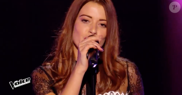 Gabriella dans The Voice 5, le samedi 30 janvier 2016, sur TF1