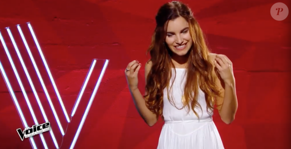 Gabriella dans The Voice 5, le samedi 30 janvier 2016, sur TF1