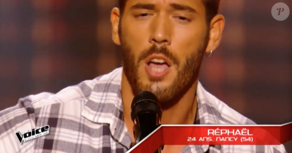 Raphael dans The Voice 5, le samedi 30 janvier 2016, sur TF1
