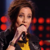 Angie dans The Voice 5, sur TF1, le samedi 30 janvier 2016