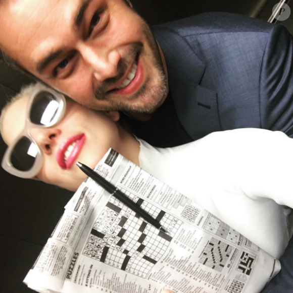 Photo de Lady Gaga et Taylor Kinney publiée le 26 janvier 2016.