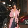 Rihanna arrive au restaurant Nobu pour diner à Tribeca, New York, le 2 janvier 2016 © CPA/Bestimage