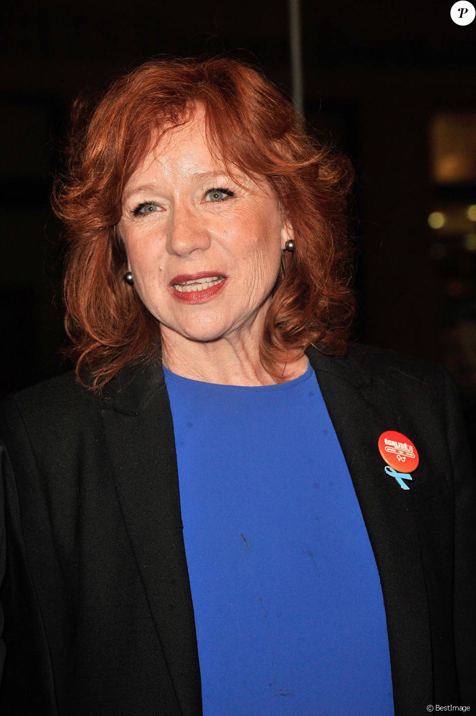 Eva Darlan - Gala Enfance Majuscule au profit de l'enfance maltraitée à la salle Gaveau à Paris ...