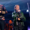 Les quatre coachs Zazie, Mika, Garou et Florent Pagny reprennent Viva la Vida de Coldplay dans The Voice 5, le samedi 30 janvier 2016, sur TF1