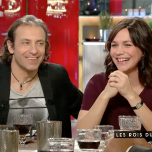 Nathalie Péchalat avoue être en surpoids - Emission "C à vous" sur France 5, le 1er février 2015.