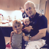 Bret "Hitman" Hart avec ses petits-enfants - janvier 2016