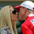  Ralf Schumacher et sa femme Cora &agrave; Manama, le 14 avril 2007.&nbsp; 