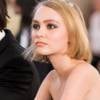 Lily -Rose Depp lors du défilé de mode "Chanel", collection Haute-Couture automne-hiver 2015/2016 au Grand Palais à Paris, le 7 juillet 2015.
