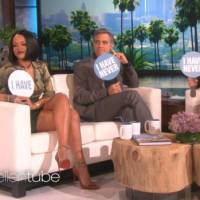 George Clooney et Rihanna font de coquines confidences à Ellen DeGeneres !
