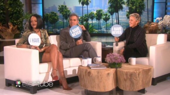 George Clooney et Rihanna font de coquines confidences à Ellen DeGeneres !