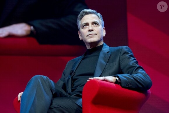 George Clooney - Soirée de gala "The Good Money" organisée par la loterie nationale " Postcode" à Amsterdam le 26 janvier 2016.